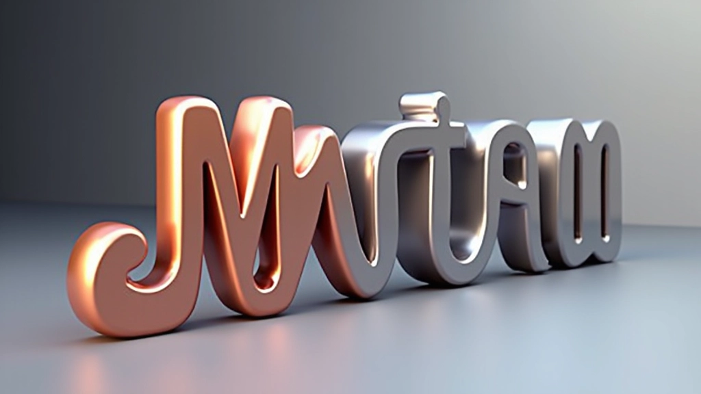 Renderização 3D de texto tridimensional com efeito de iluminação profissional