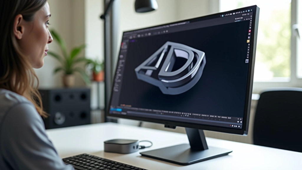 Tela de computador mostrando interface Cinema 4D com viewport 3D ativo