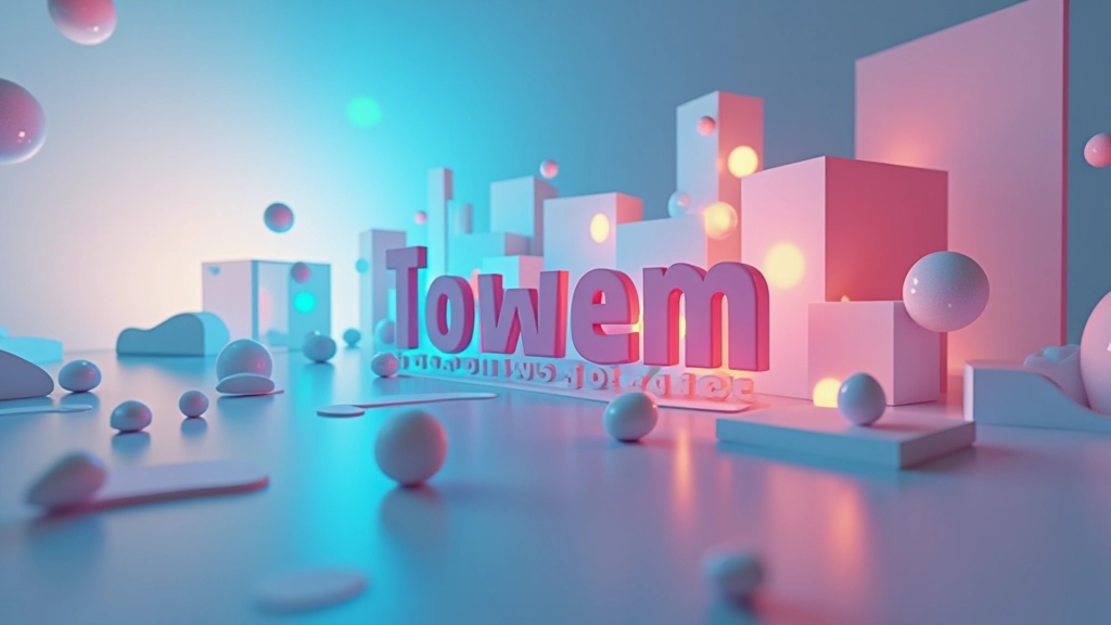 Composição visual mostrando elementos 2D e 3D integrados harmoniosamente