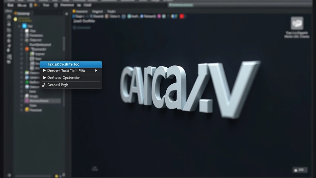 Tela do Cinema 4D mostrando a criação de um novo objeto de texto com a interface e ferramentas visíveis